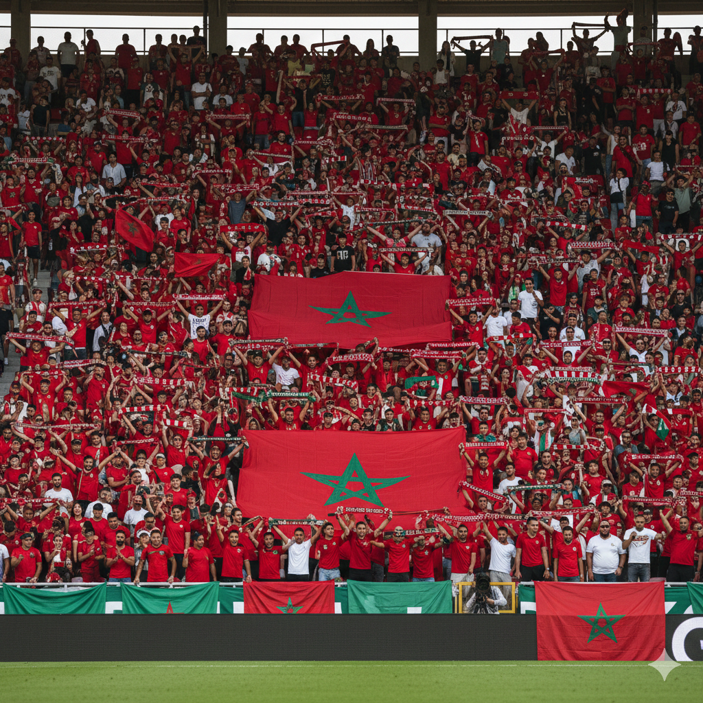 How Stadium Atmosphere Shapes Football Identity in Morocco