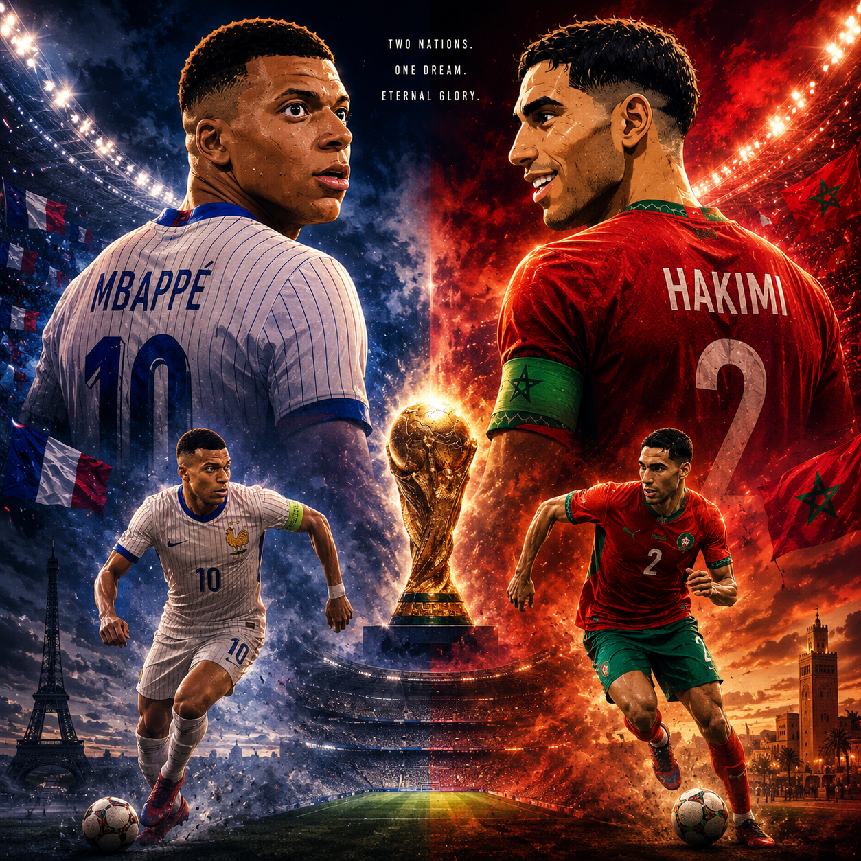MOROCCO VS FRANCE: CAN THE ATLAS LIONS REWRITE HISTORY?